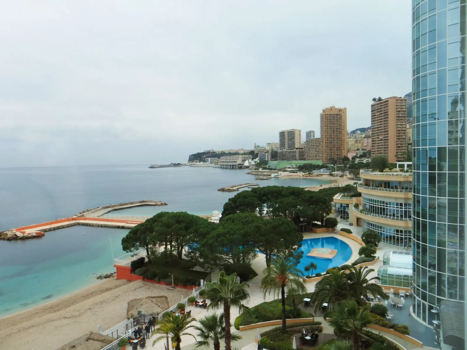 Larvotto plage publique